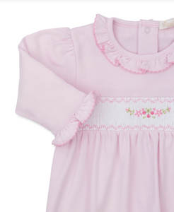 CLB Summer Medley Smocked Sack- Pink