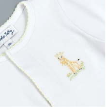 Load image into Gallery viewer, Vintage Giraffe Footie-Yellow
