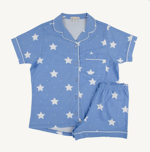 Let Me Lounge Short Set-North Sea Stars/WAW