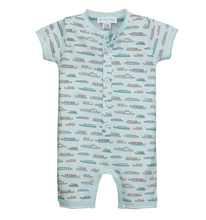 Load image into Gallery viewer, River Cruise Romper-Aqua
