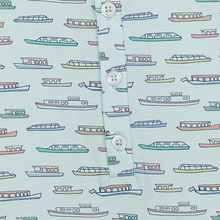 Load image into Gallery viewer, River Cruise Romper-Aqua
