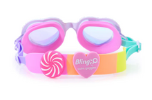 Load image into Gallery viewer, I Luv Candy Sweethearts Swim Goggles

