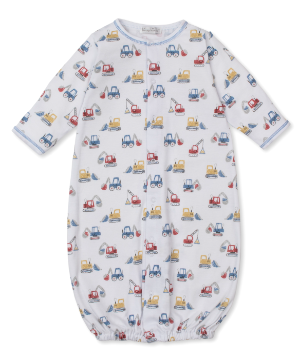 Construction Diggers Convertible Gown