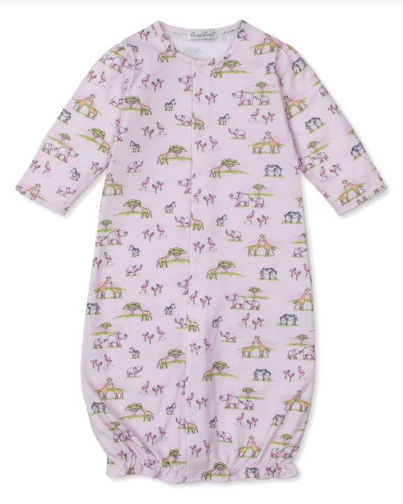 Jungle Safari Convertible Gown- Pink
