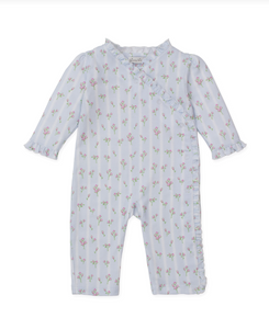 Ribbon Stripe Bouquets L/S Playsuit