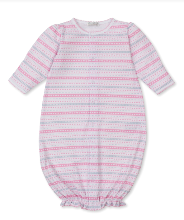 Baby Elephant Hearts Convertible Gown