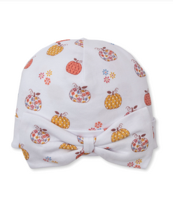 Patchwork Pumpkin Floral Hat