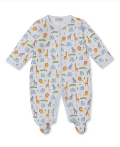 Safari Wild Print Snap Footie