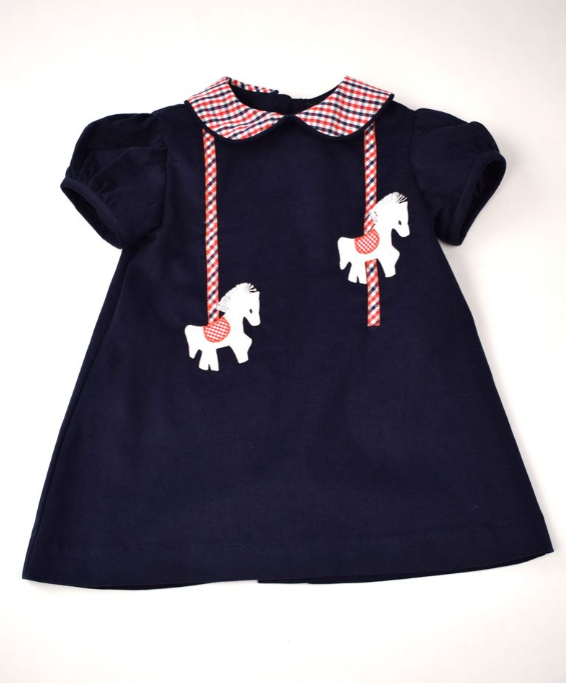 Carousel Horses Float Dress