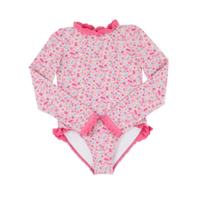 Load image into Gallery viewer, Sarasota Surf-Suit UPF- Mableton Mini Floral (Pink)/Romany Rose
