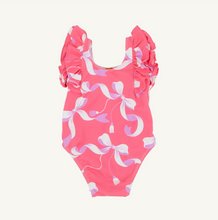 Load image into Gallery viewer, Ruehling Ruffle Bathing Suit- Bagley Bows
