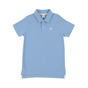 Prim & Proper Beach Polo SS- Sarasota Sky/Multi