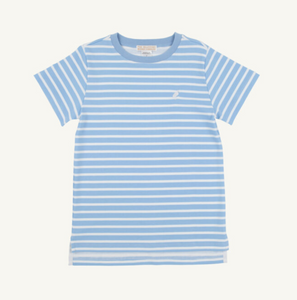 Carter Crewneck- Sarasota Sky Stripe/WAW