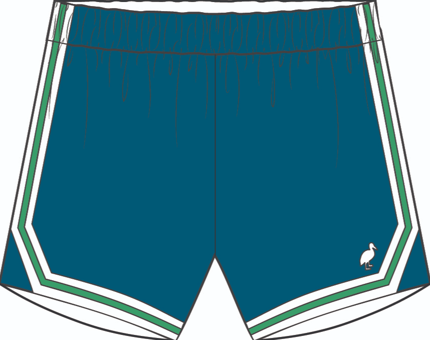 Prepletic Sheppy Shorts- Wood Boat Blue/WAW/Kiawah Kelly Green