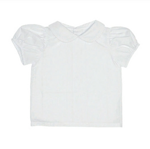 Maude’s Peter Pan Broadcloth Shirt SS- WAW