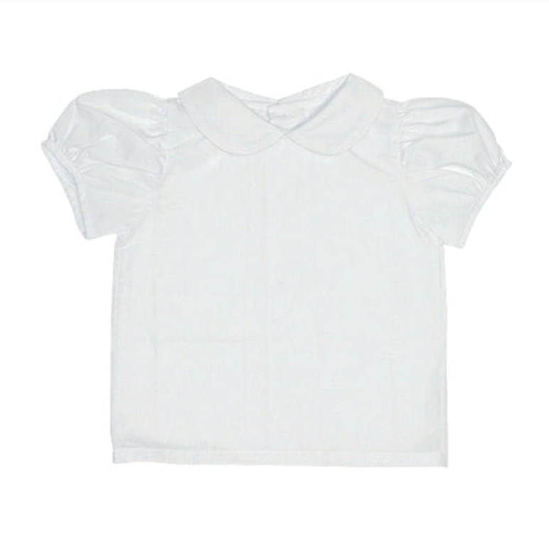 Maude’s Peter Pan Broadcloth Shirt SS- WAW