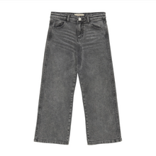 Load image into Gallery viewer, Denim Jeans Wide Fit- Lt Grey
