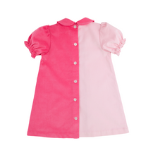 Load image into Gallery viewer, Blaire Button Dress SS- PBP/Romany Rose
