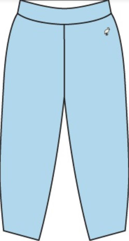 Gates Sweeney Pima Sweatpant- Buckhead Blue/Palmetto Pearl