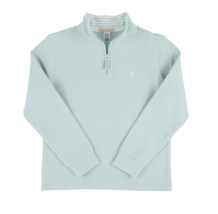 Hayword Half-Zip- Old Greenwich Green/Stripe