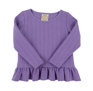 Love You Back Top LS- Palisades Purple