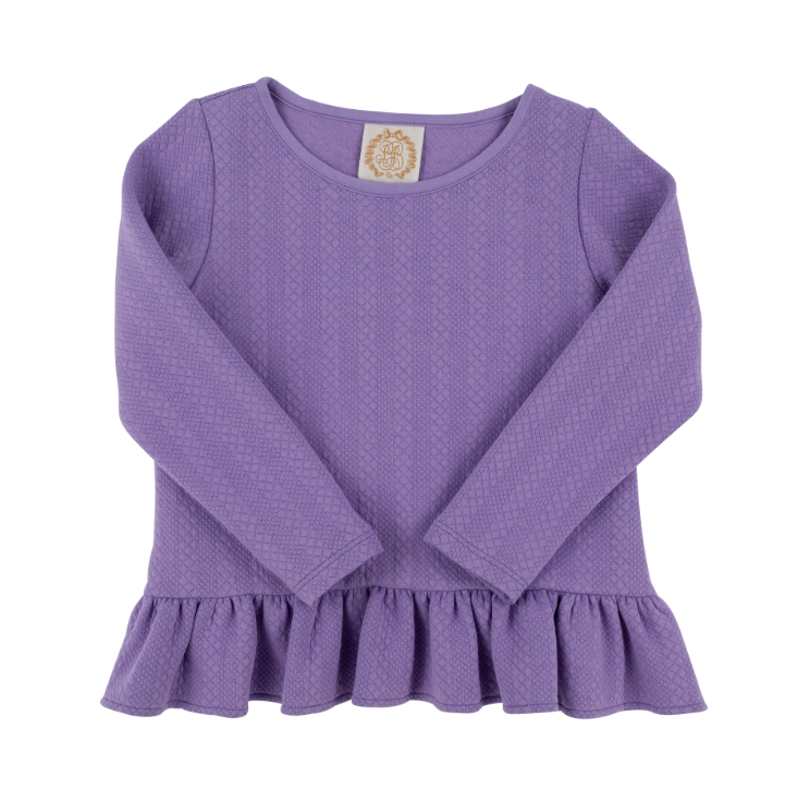 Love You Back Top LS- Palisades Purple