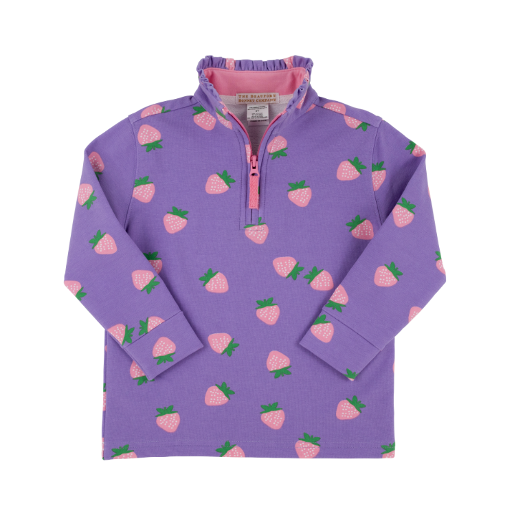 Canter Collar Half Zip- Sanibel Strawberry/Palisades Purple/HHP/WAW