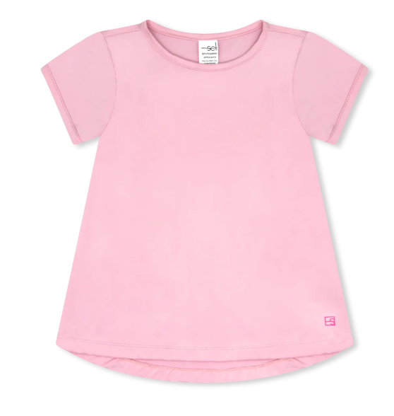 Bridget Basic T- Cotton Candy Pink
