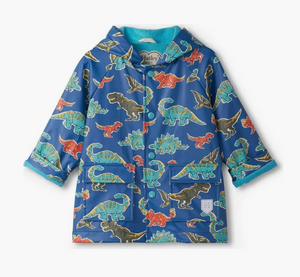 Dino Roar Raincoat- Star Sapphire
