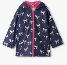 Load image into Gallery viewer, Foil Bows Rain Jacket- Patriot Blue
