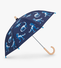 Load image into Gallery viewer, Painted Dinos Umbrella- Patriot Blue
