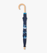 Load image into Gallery viewer, Painted Dinos Umbrella- Patriot Blue

