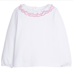Double London Blouse- Hot Pink