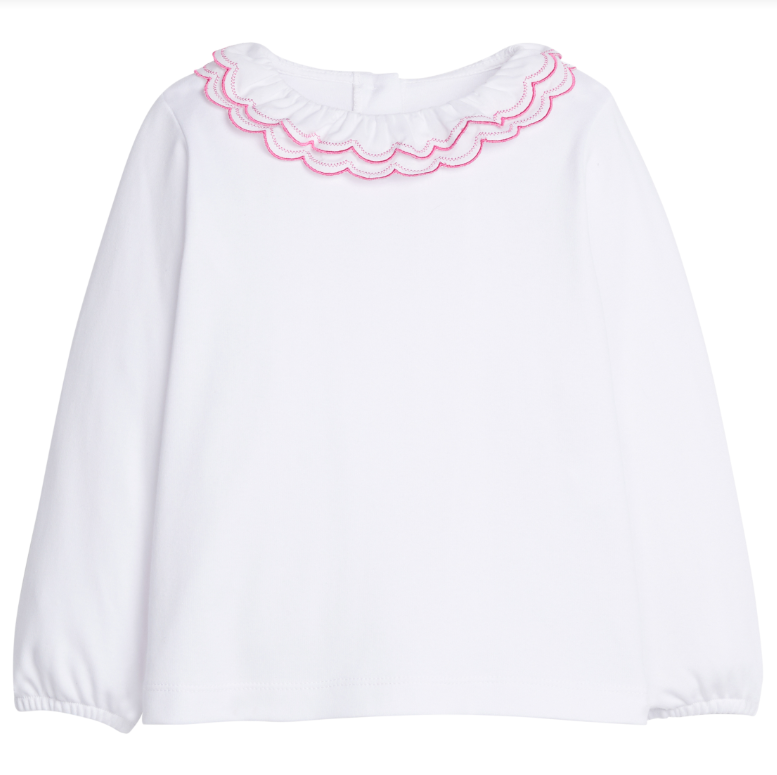 Double London Blouse- Hot Pink