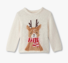 Load image into Gallery viewer, Reindeer Furry Sweater
