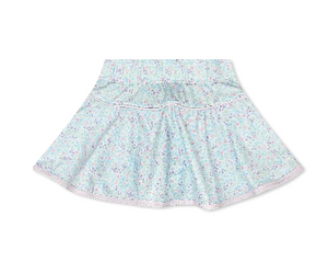Quinn Skort- Frosted Floral/Petal Purple Minigingham