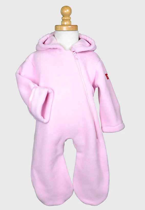 Warmplus Fleece Bunting- Lt Pink