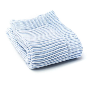 Stripe Blanket- Blue/White