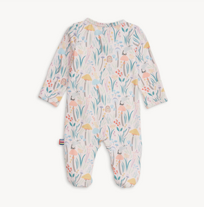 Shroom And Bloom Modal Footie w/ Ruff
