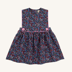 Brady Button In Dress- Fairfax Farm Floral/HHP