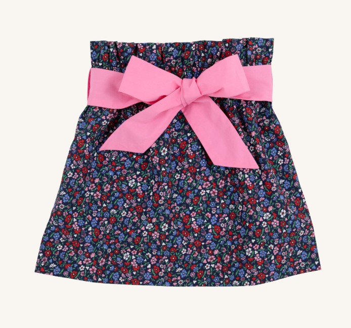 Beasley Bow Skirt- Fairfax Farm Floral/HHP