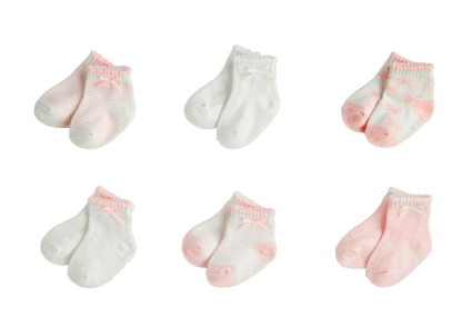 Pink Baby Socks