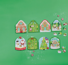 Load image into Gallery viewer, Santa Globe Magnetic Puzzle Book
