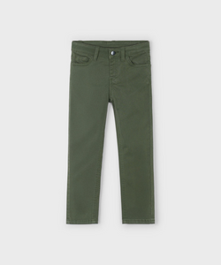 5 Pocket Slim Fit Basic Pant - Olive