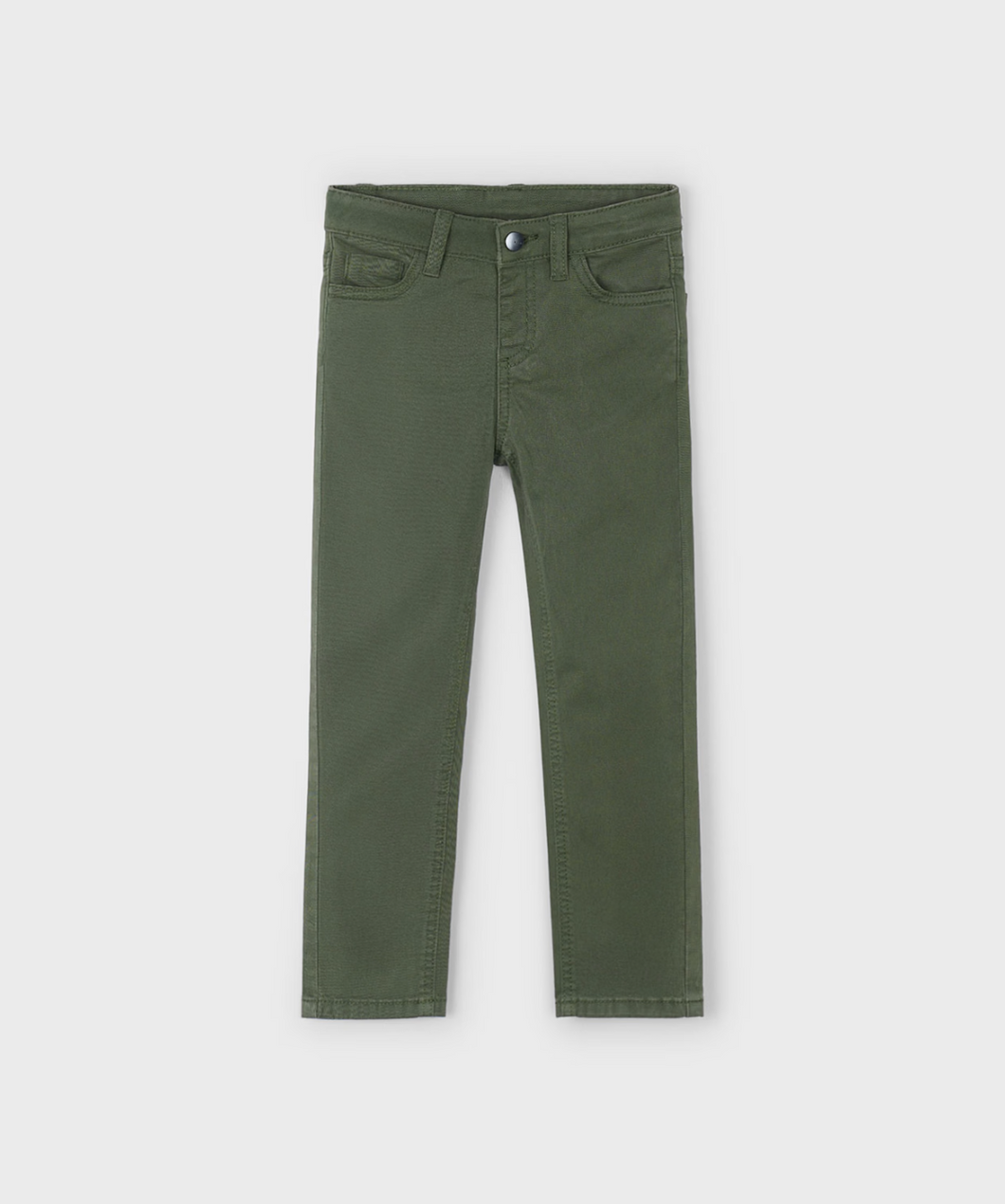5 Pocket Slim Fit Basic Pant - Olive