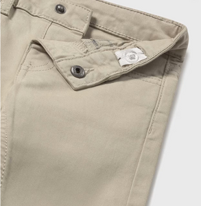 Baby 5 Pocket Slim Fit Basic Pant - Chai
