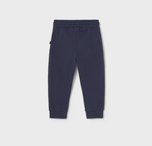 Load image into Gallery viewer, Baby Basic Cuffed Fleece Trouser- Blue
