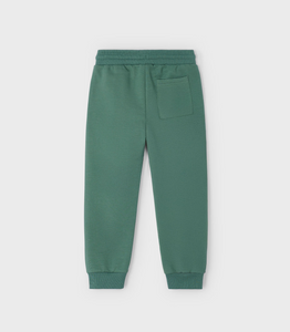 Basic Cuff Fleece Trouser- Fir/Spruce