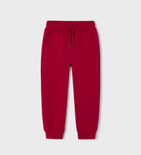 Load image into Gallery viewer, Basic Cuff Fleece Trouser- Red

