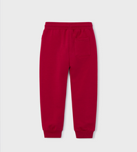 Load image into Gallery viewer, Basic Cuff Fleece Trouser- Red
